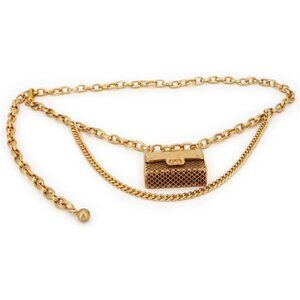 Mini Waist Bag Women Metal Small Belt Fanny Pack Trendy Y2K Accessory